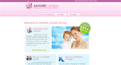 Desktop Screenshot of daycarecanada.com